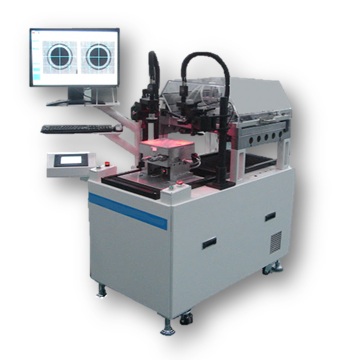 CCD視覺手動輔助對位網印機